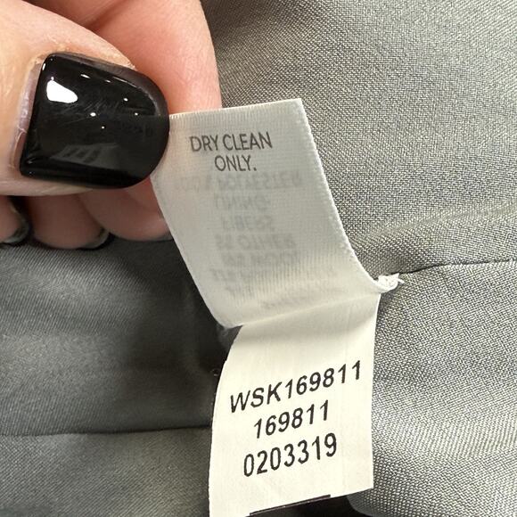 J Jill Faux Wrap Plaid Fringe Blanket Skirt Sz 10 Wool Blend Scottish Highlands - Picture 10 of 11